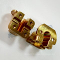Custom-Made Brass Motor Mounting Bracket with CNC Machining Milling